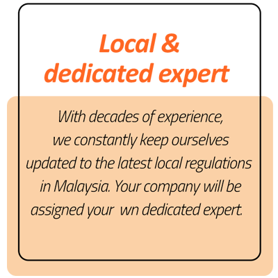 Local & dedicated company secretary
