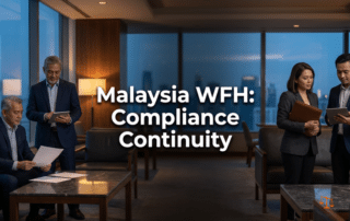 How can businesses adapt to Malaysia government work-from-home policies without losing momentum on incorporation, compliance, and immigration