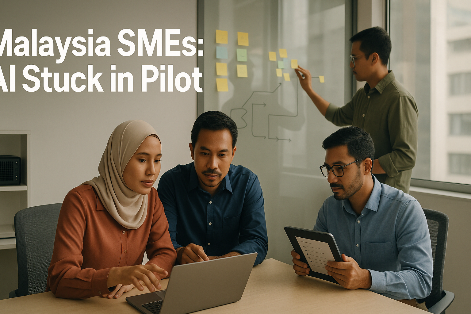 php-malaysia-ai-workflow-implementation-malaysian-smes-cover How can Malaysian SMEs move from AI pilots to scaled workflows that improve sales, operations, and margins?