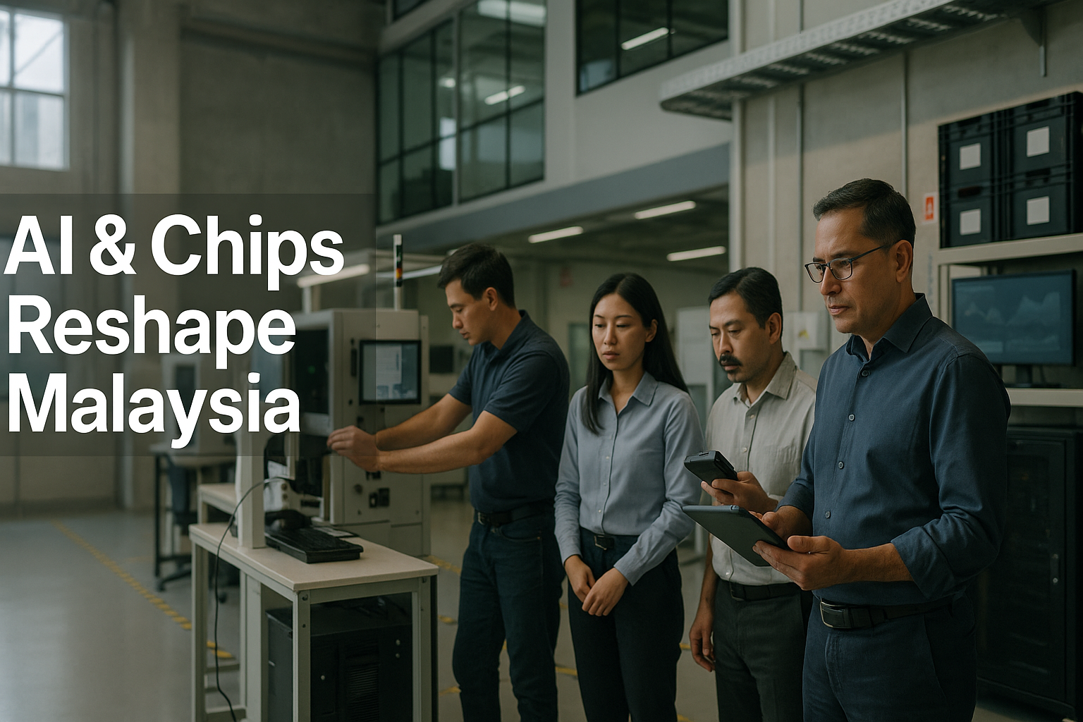 How should Malaysia-based SMEs prepare for AI and chip-sector growth shocks before 2027?