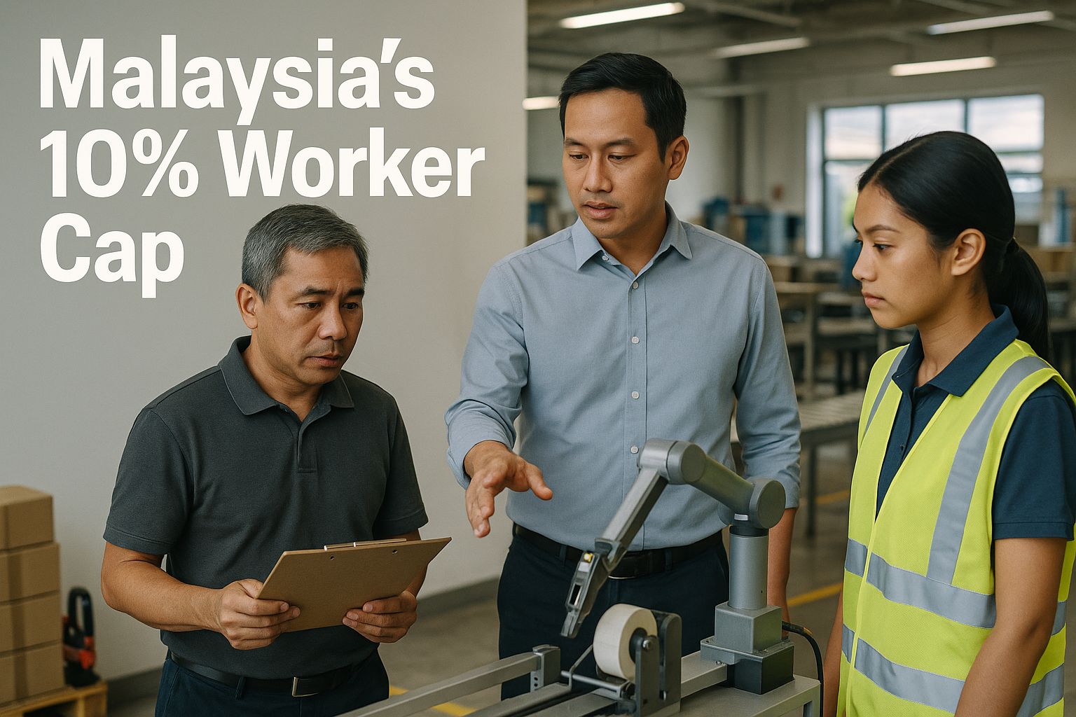 How can Malaysia SMEs stay staffed and profitable under a 10% foreign worker cap by 2030?